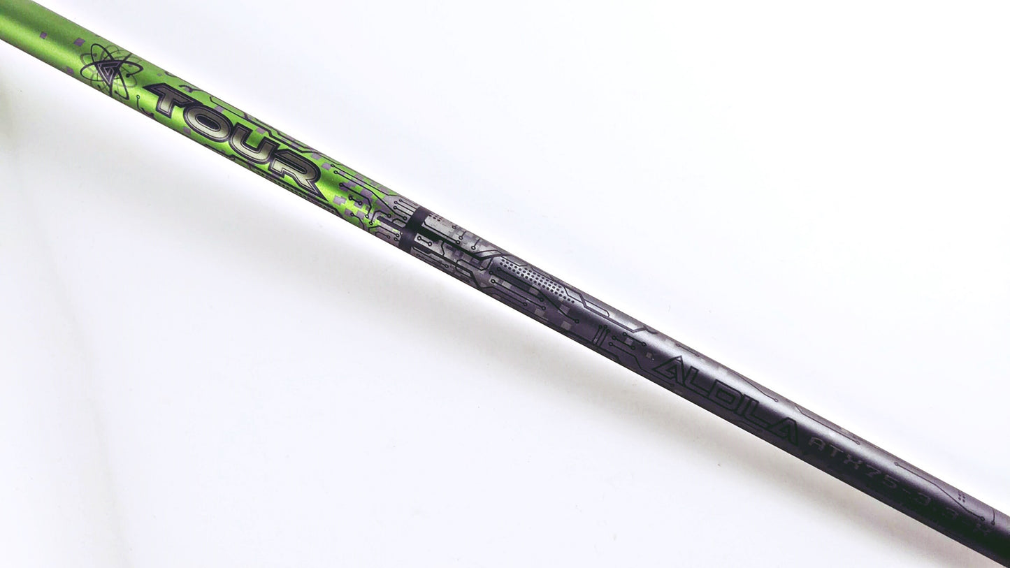 Pre-owned Tour Green 75 X-Stiff Flex Graphite Shaft, Fit TaylorMade Driver #9087