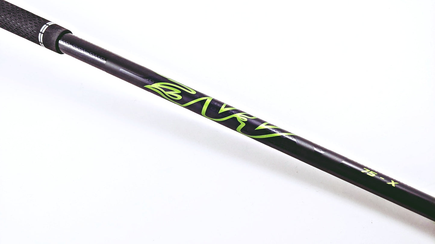 Pre-Owned Aldila NV 2KXV 75 Green Extra Stiff Flex Graphite Shaft, Fit PING G/G400/G30 Driver, R/H #250420