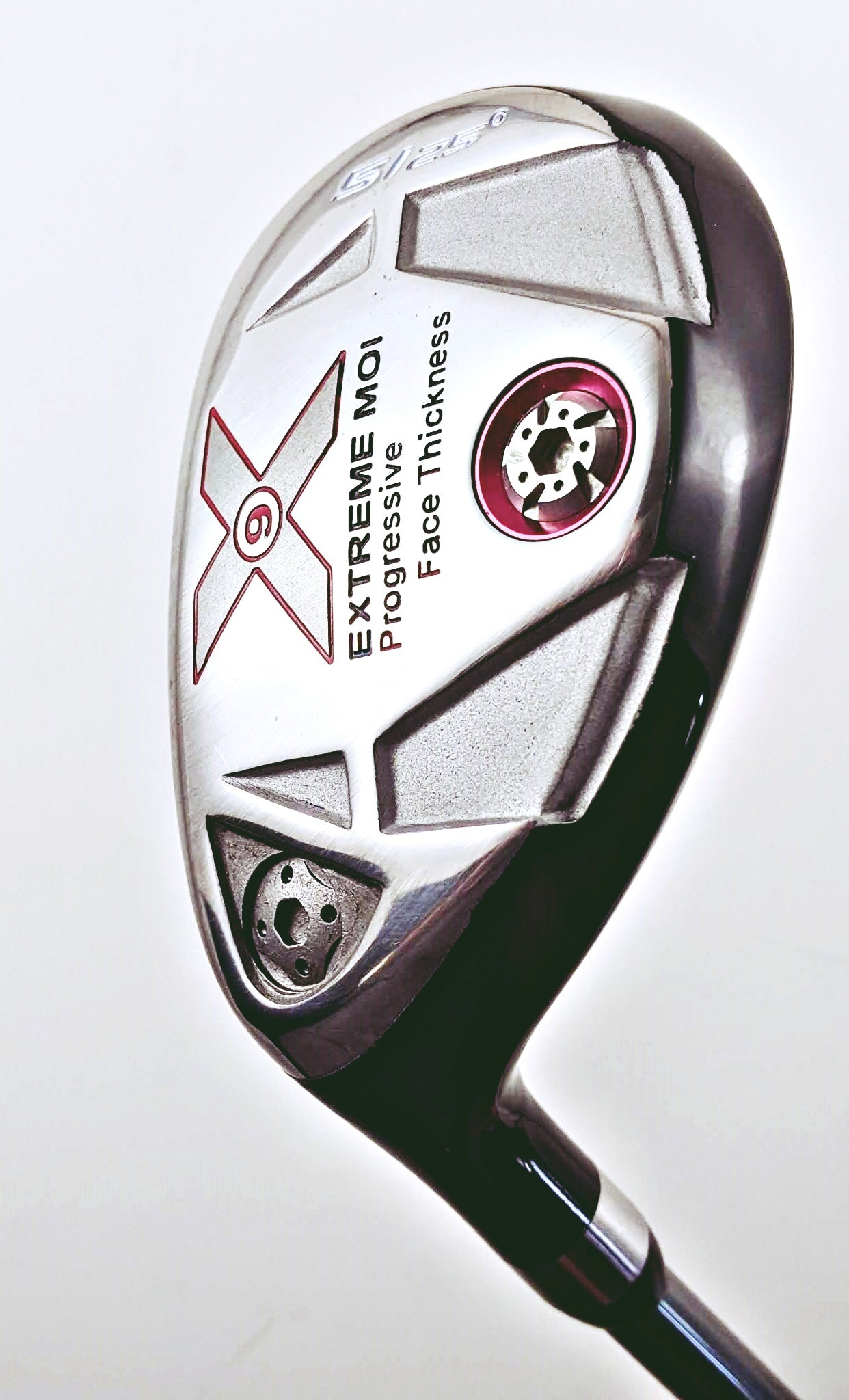 Pre-owned, Left-handed X9 #5-25° Hybrid Golf Club, Graphite Shaft, A-Senior Flex #8082