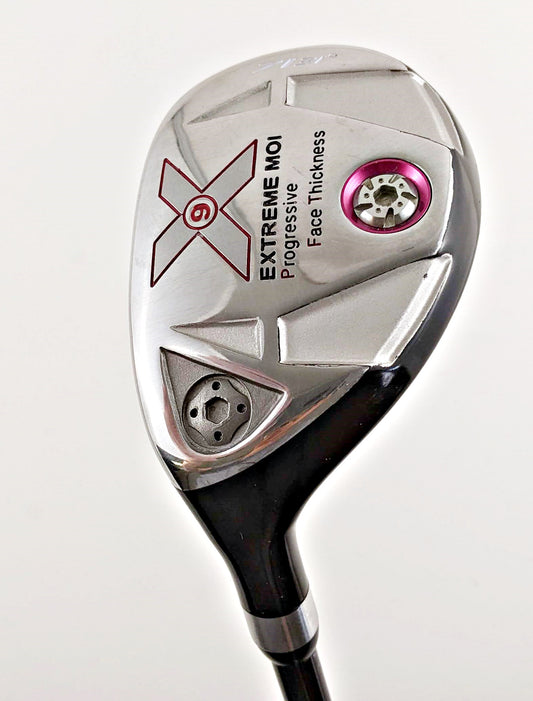 Pre-owned, Left-handed X9 #7-31° Hybrid Golf Club, Graphite Shaft, A-Senior Flex #0704
