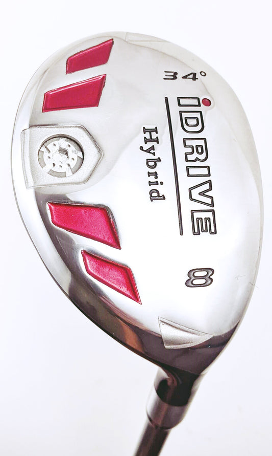 Pre-owned Women's iDrive #8-34° Hybrid Golf Club, Graphite Shaft, Ladies Flex, R/H #0810