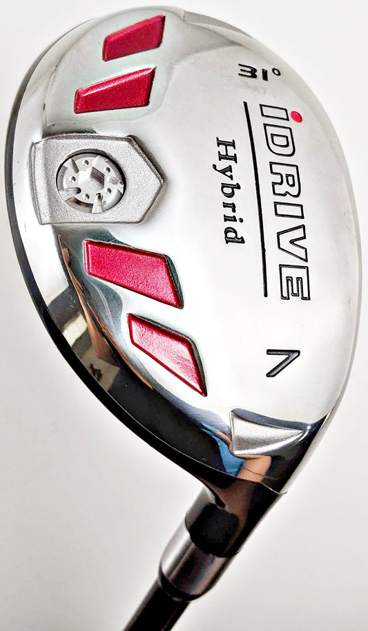 Pre-owned Men's iDrive #7-31° Hybrid Golf Club, Graphite Shaft, A-Senior Flex, R/H #0821