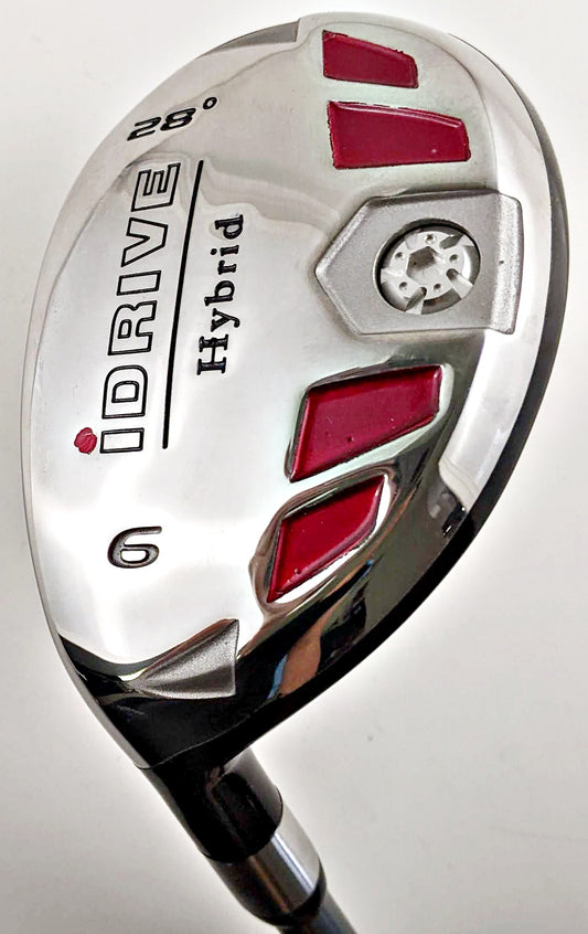 Preowned, Left-handed Women's iDrive #6-28° Hybrid Golf Club, Graphite Shaft, Ladies Flex #0919