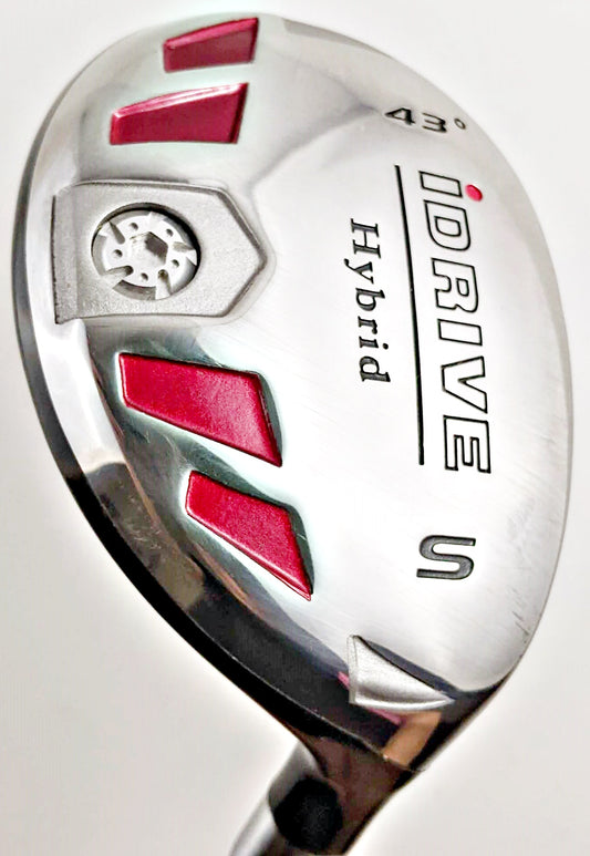 Pre-owned Men's iDrive #SW-43° Hybrid Golf Club, Graphite Shaft, A-Senior Flex, R/H #0922-
