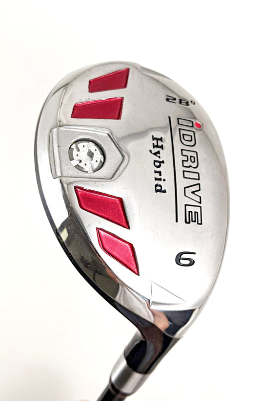 Pre-owned Men's iDrive #6-28° Hybrid Golf Club, Graphite Shaft, Senior Flex, R/H #250828