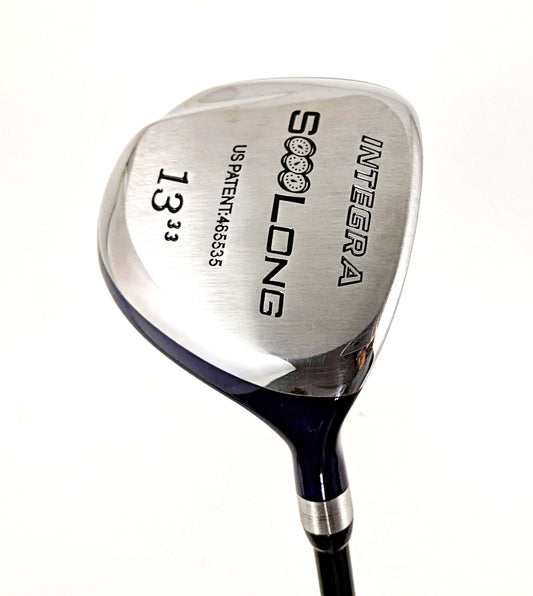 Pre-owned Men's Integra SoooLong #13-33° Wood Golf Club, Graphite, Regular Flex, R/H #1025