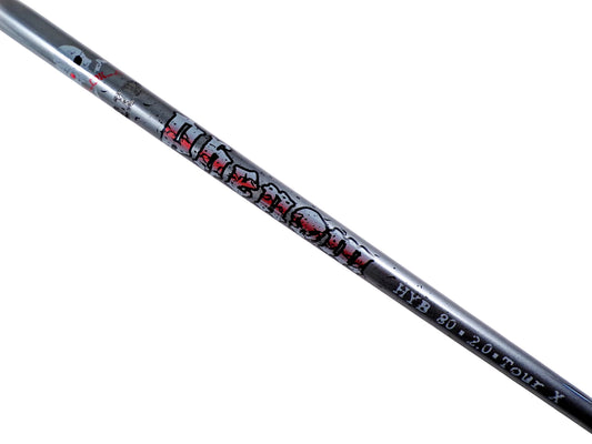 Aldila RIP Phenom 80HYB Tour X Shaft + Adapter & Grip, Fit Titleist Hybrid